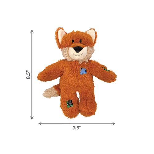 KONG WILD KNOTS FOX SMALL/MEDIUM DOG TOY