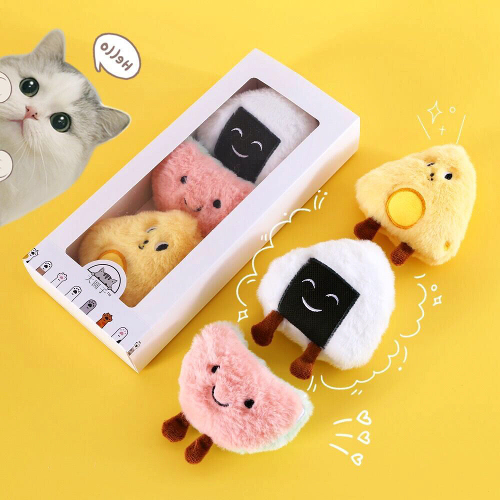 Riceball Catnip Toy Set