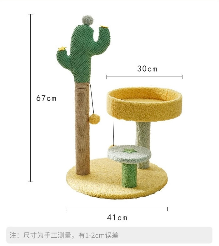 Funny Cactus Climbing Rack