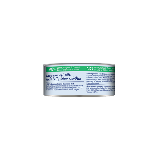 Feline Natural Lamb Feast Canned Cat Food 85g