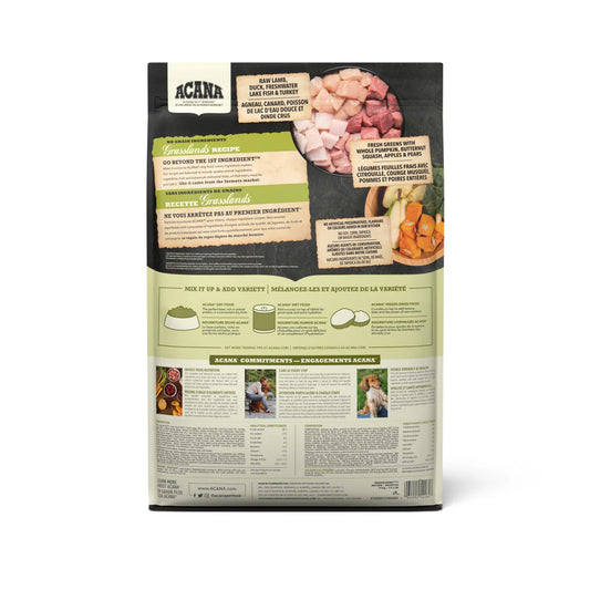 ACANA Highest Protein Grasslands Recipe Dog Food