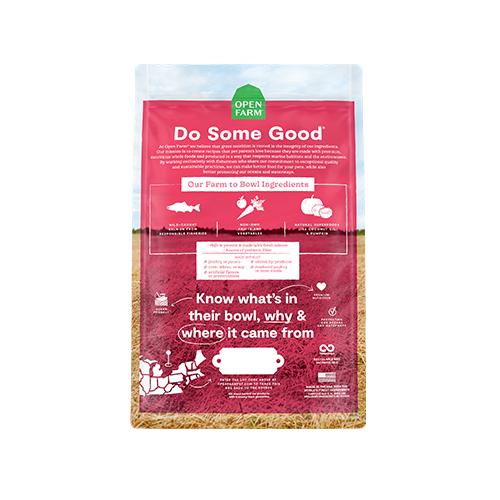 OPEN FARM WILD-CAUGHT SALMON DRY DOG FOOD 4 LB