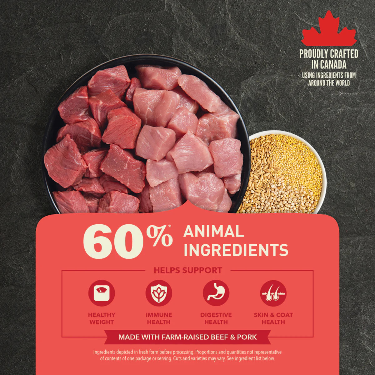 ACANA Healthy Grains Red Meat Recipe Adult Dog Food