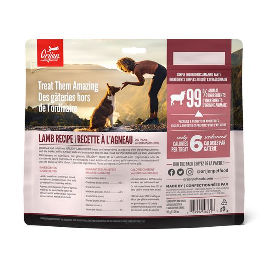 ORIJEN Lamb Freeze-Dried Dog Treats