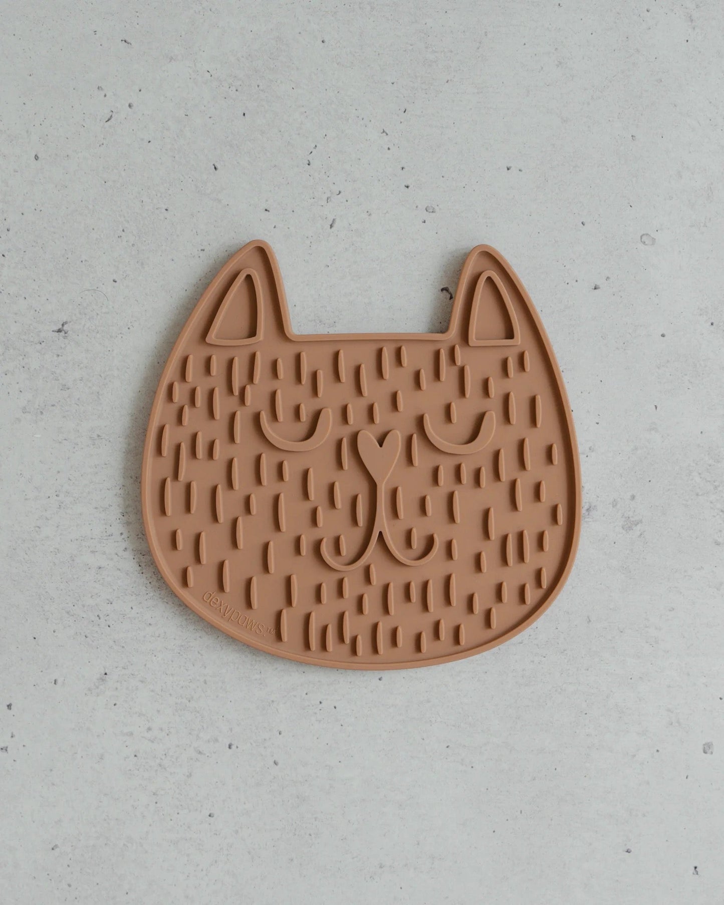 Dexypaws Purrr-lick Cat Face Enrichment Licking Mat
