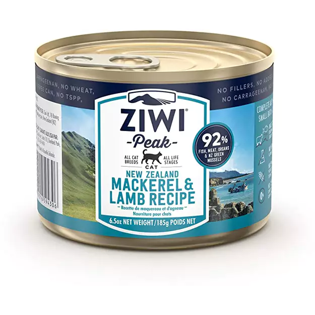 ZIWI Mackerel & Lamb Wet Cat Food 185g