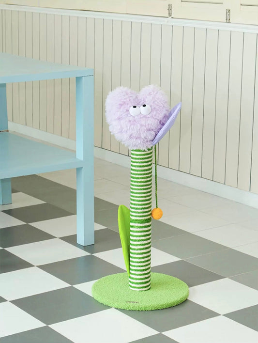 ZEZE Tulip Scratching Pillar