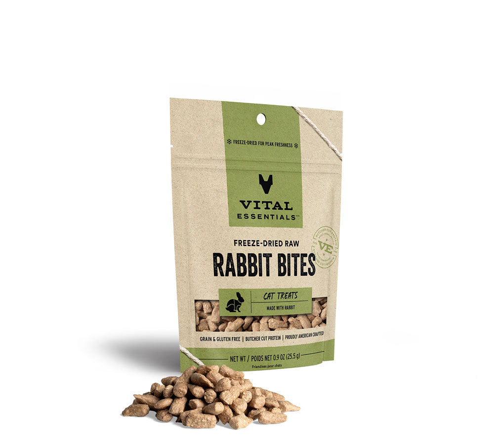 VE FDR Rabbit Bites Cat Treats 0.9 OZ
