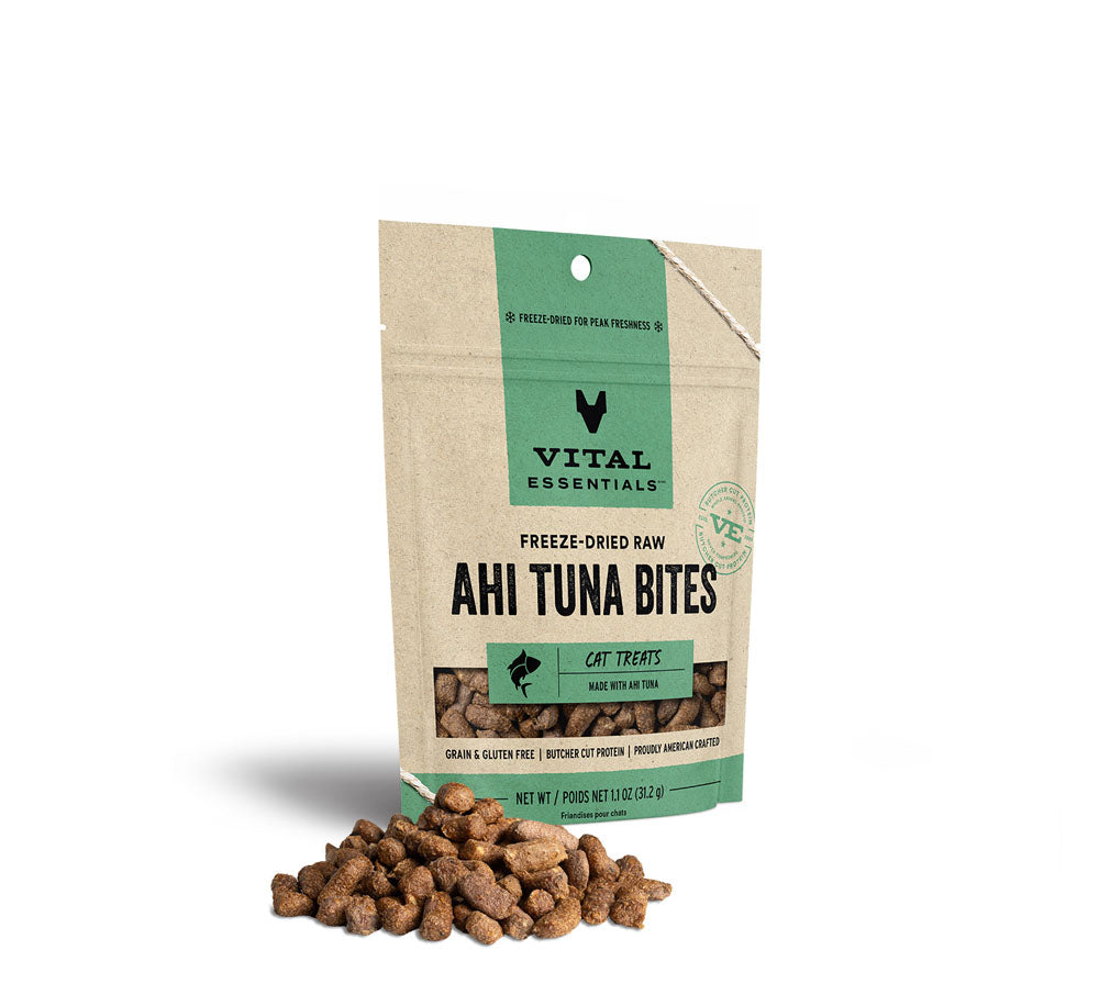 VE FDR Ahi Tuna Bites Cat Treats 1.1 OZ