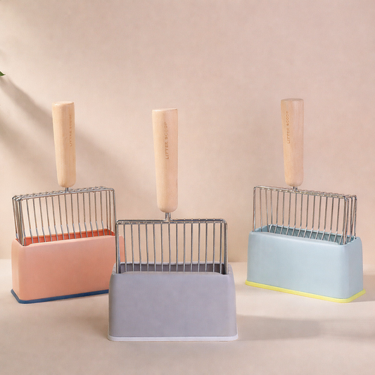 Metal Cat Litter Shovel Set