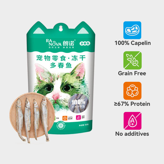 RANOVA Freeze Dried Capelin 50g