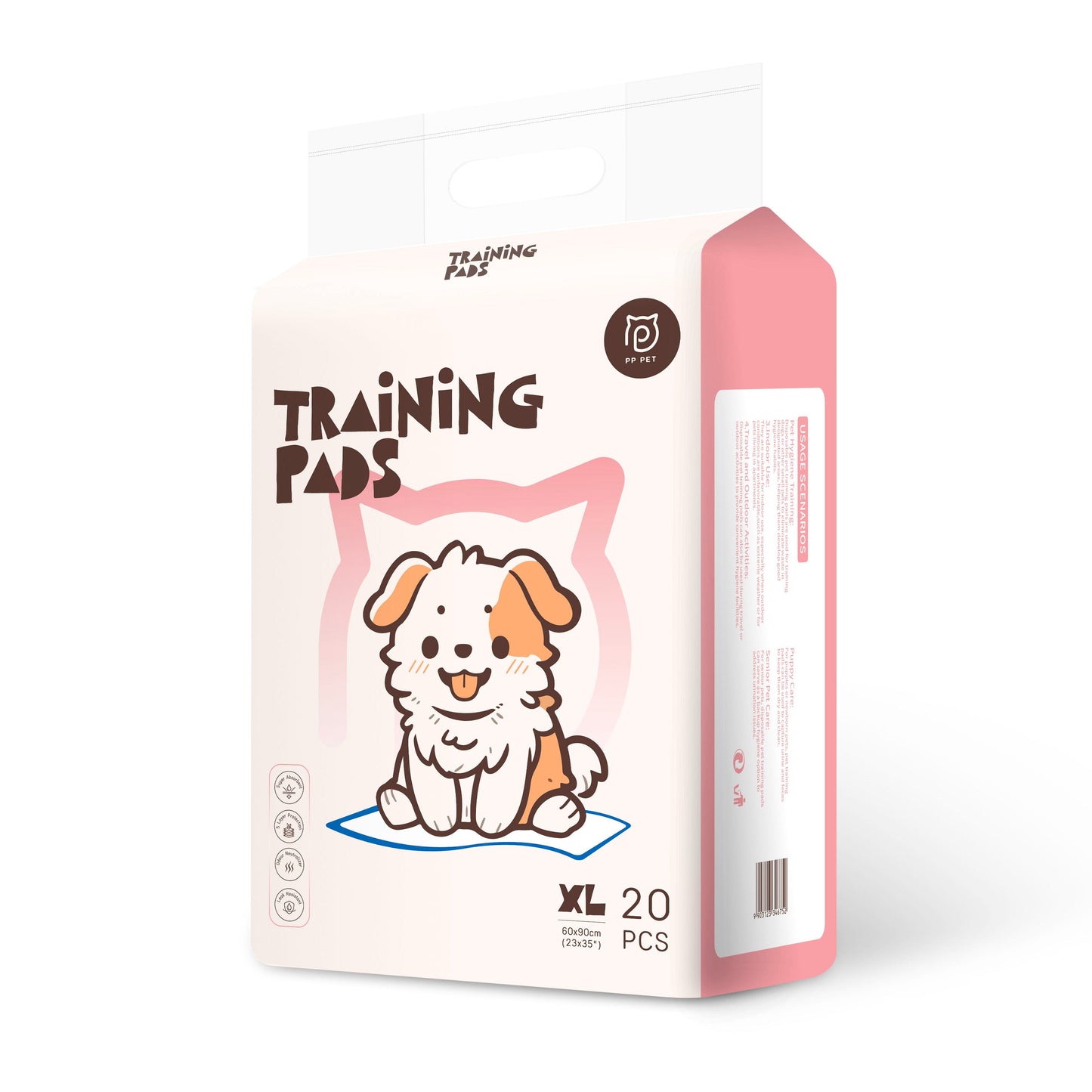 Training Pads XLarge 20PC 23"x35"(60x90cm)