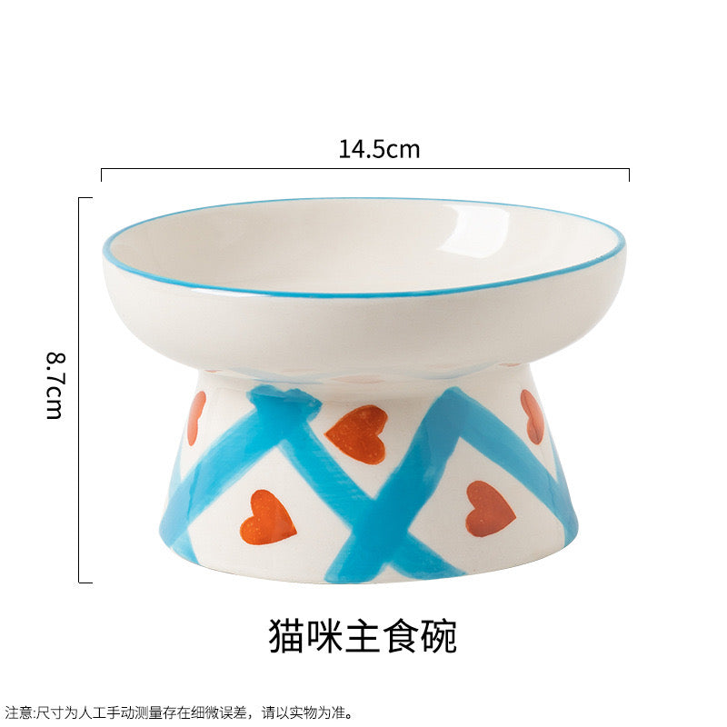 Heart Elevated Bowl
