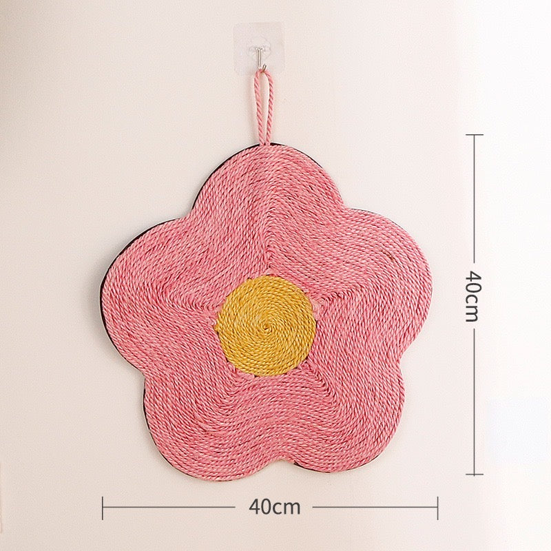 Sisal Flower Scratching Pad