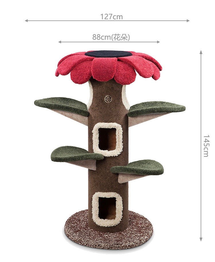 CAMILY Sunflower Cat Tree