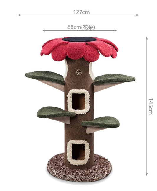 CAMILY Sunflower Cat Tree