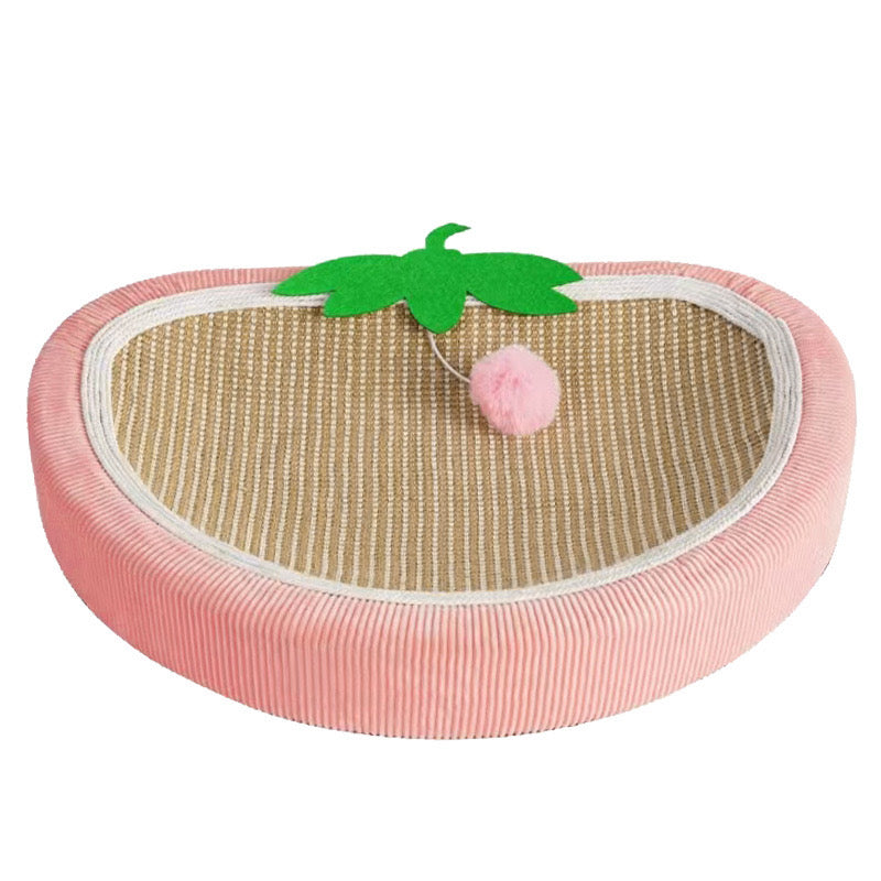 Strawberry Sisal Mat Cat Scratching Board