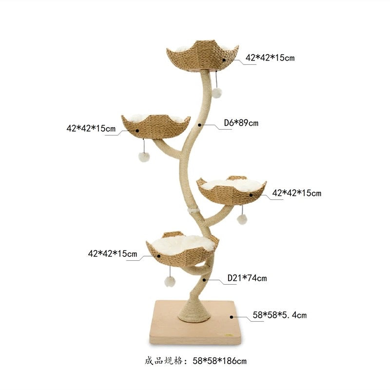 ivy cat tree