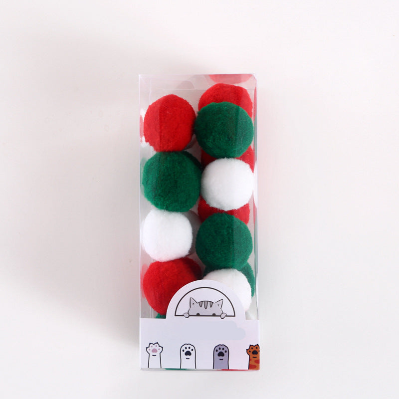 Christmas Plush Ball Set