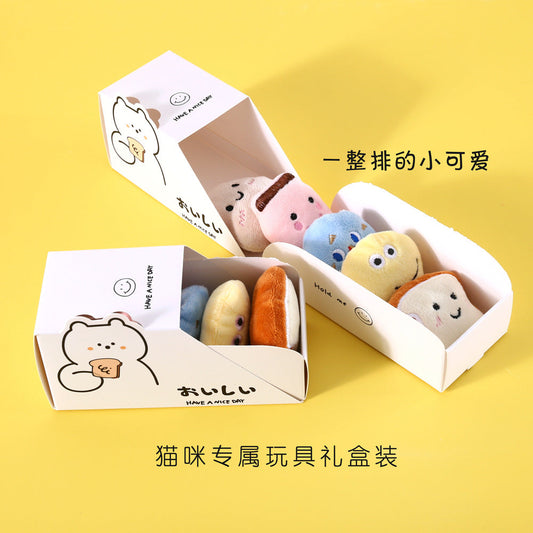 Catnip Toy Cheese Series