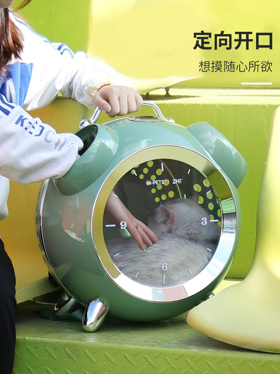 Clock Cat Bag