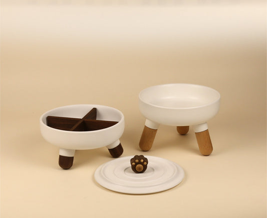 Walnut Elevated Bowl