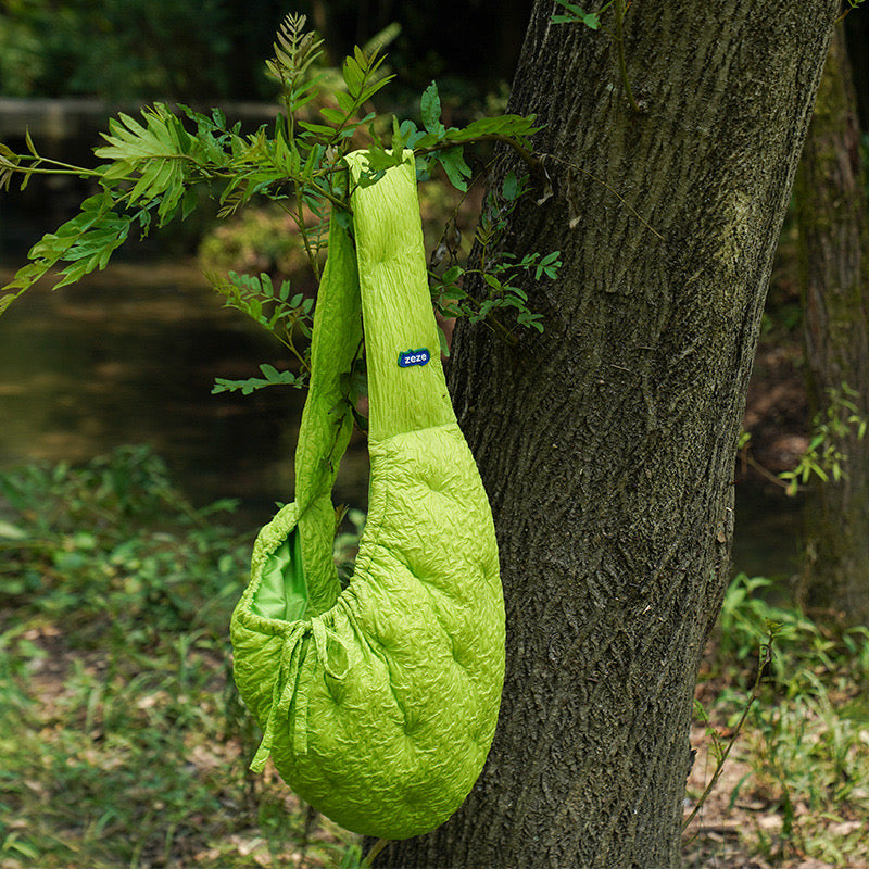 ZEZE Quilted Bag Green