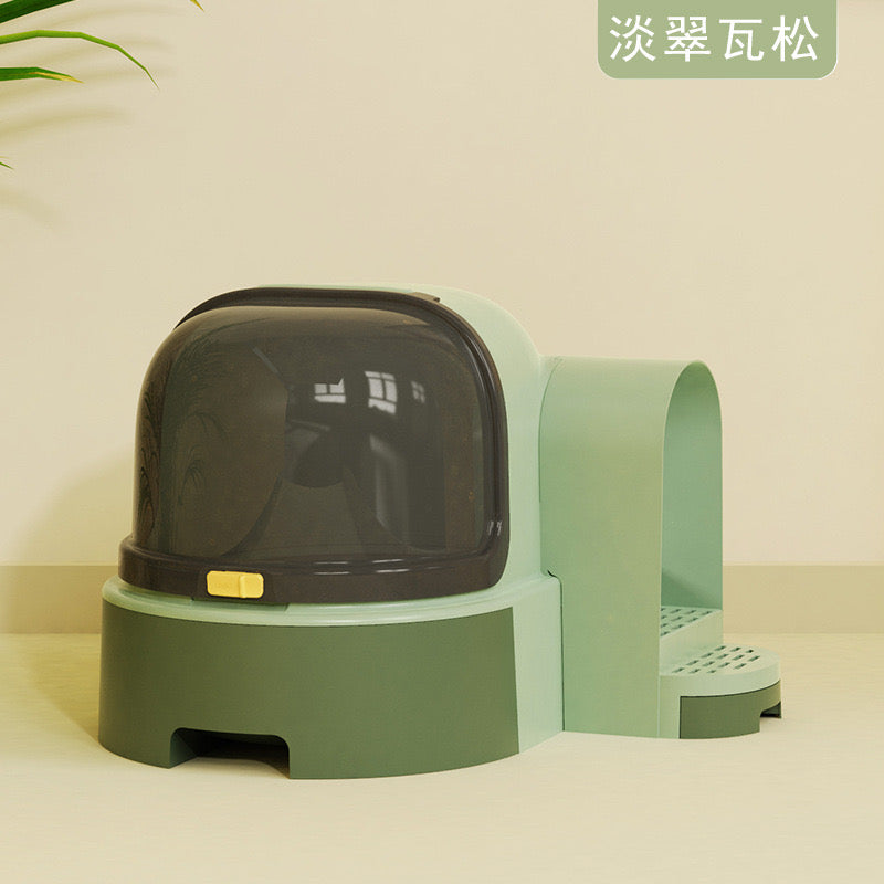 Space Tunnel Cat Litter Box