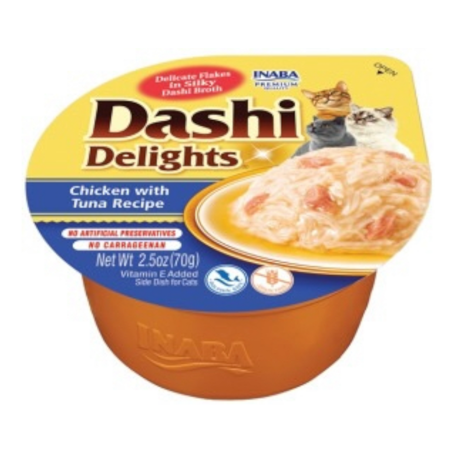Inaba Cat Dashi Delights Chicken with Tuna Recipe