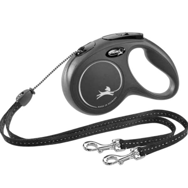 Flexi Medium 5M New Classic Duo Cord Black