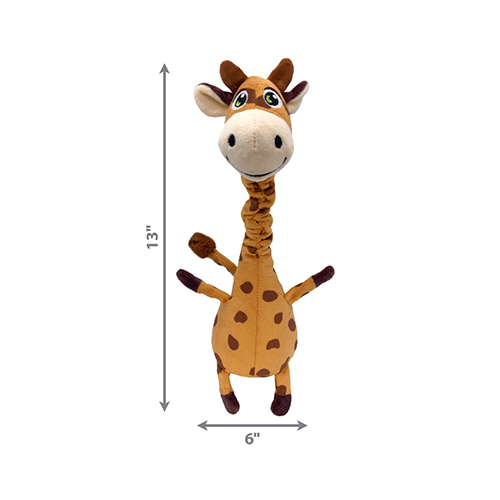 KONG SHAKERS BOBZ GIRAFFE MEDIUM DOG TOY