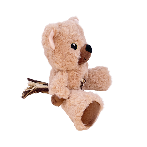 KONG KNOTS TEDDY ASSORTED MEDIUM DOG TOY