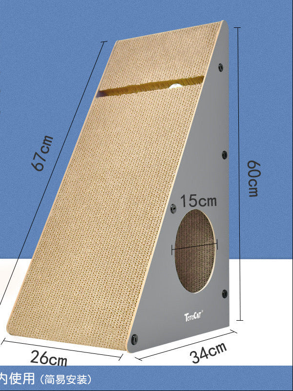 Triangle Scratcher With Ball