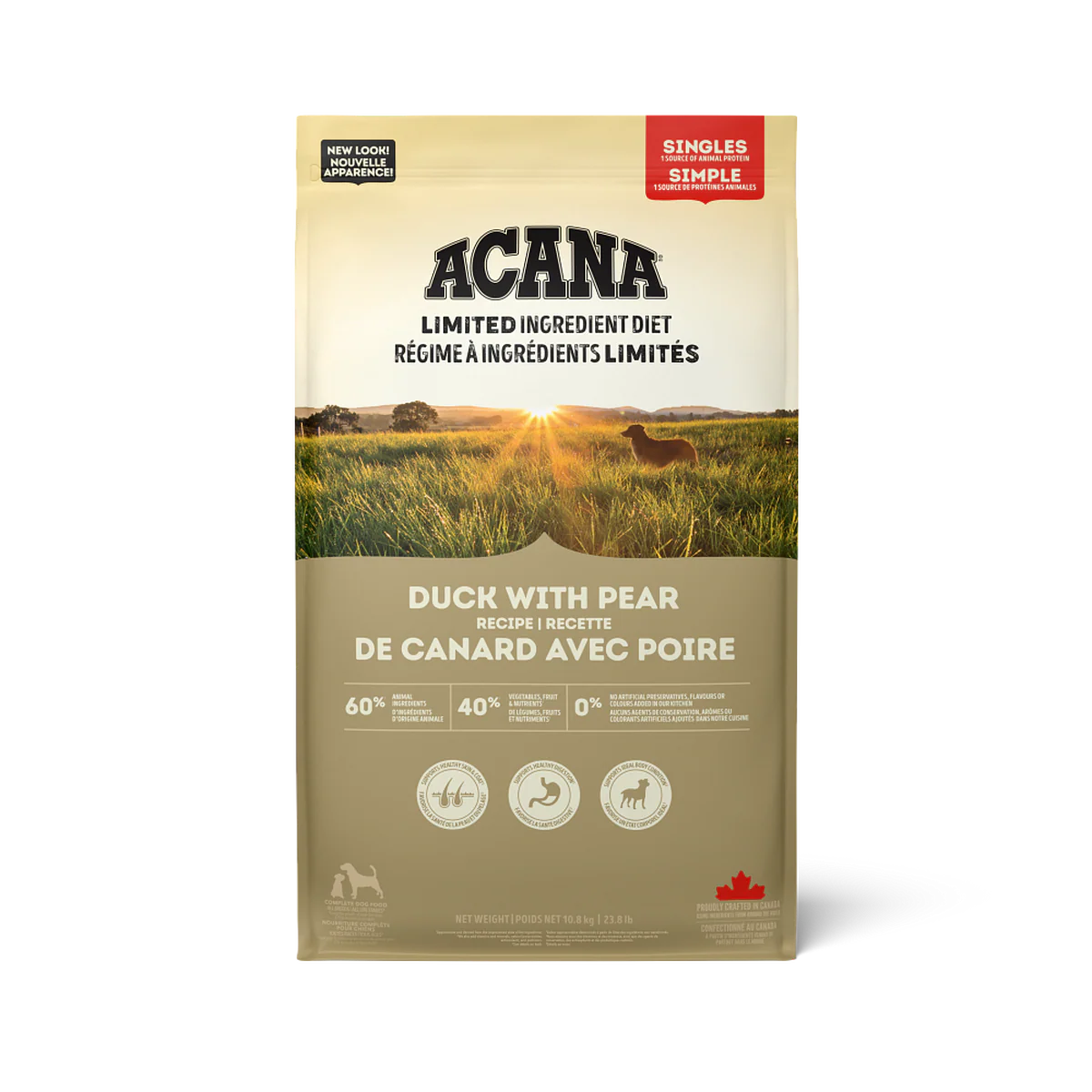 ACANA Singles Duck & Pear Recipe Dog Food