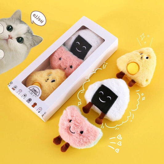 Riceball Catnip Toy Set