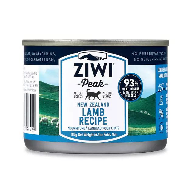 ZIWI Lamb Wet Cat Food 185g