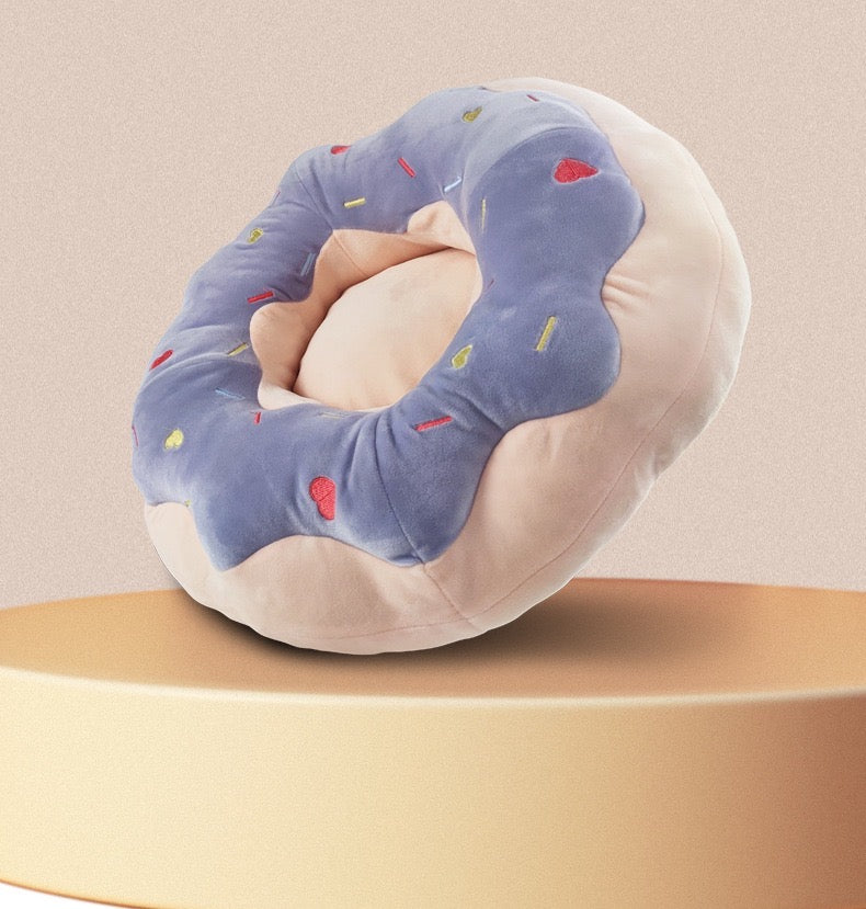 Plush Donut Cat Nest