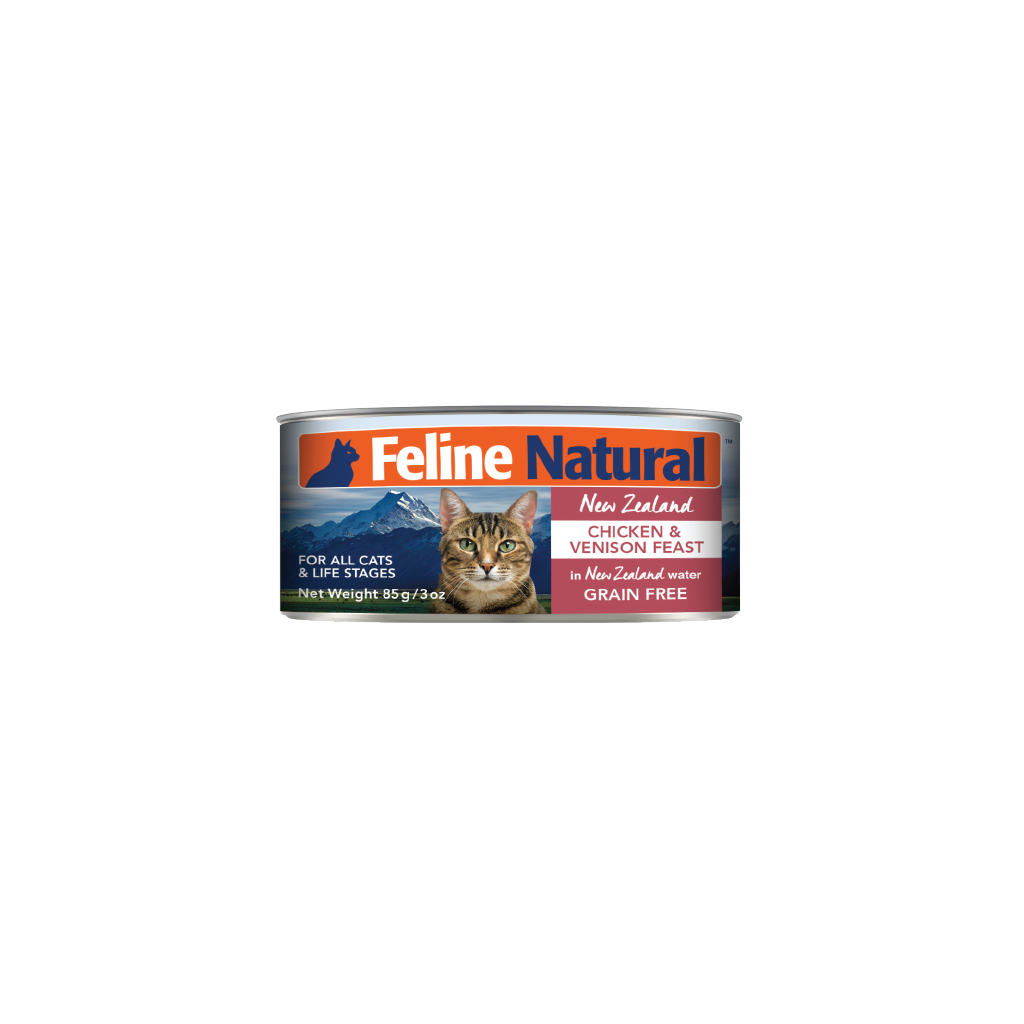 Feline Natural Chicken & Venison Feast Canned Cat Food 85g