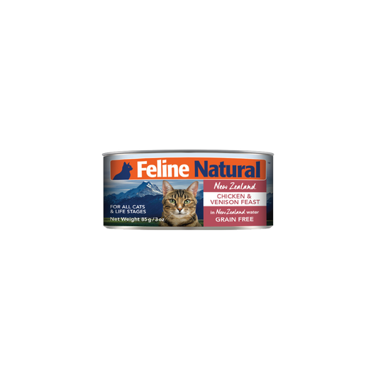 Feline Natural Chicken & Venison Feast Canned Cat Food 85g