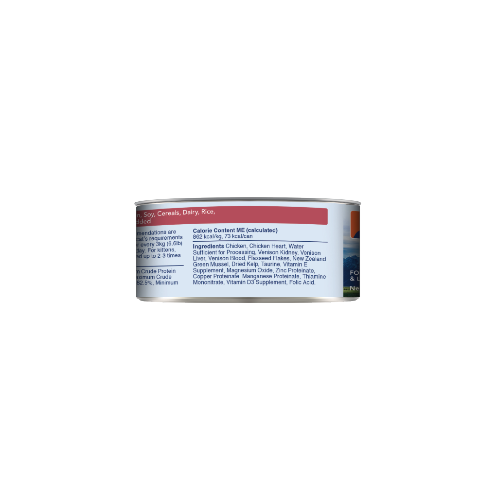 Feline Natural Chicken & Venison Feast Canned Cat Food 85g