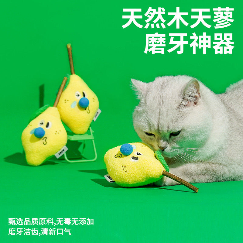 Lemon Catnip Toy