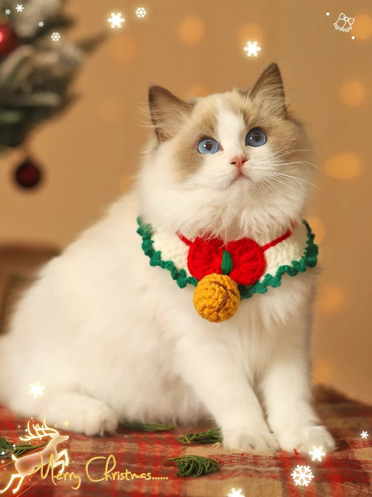 Christmas Crochet Collar