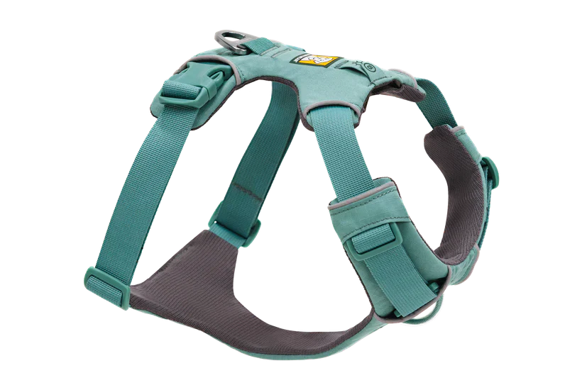 RUFFWEAR Front Range Dog Harness River Rock Green