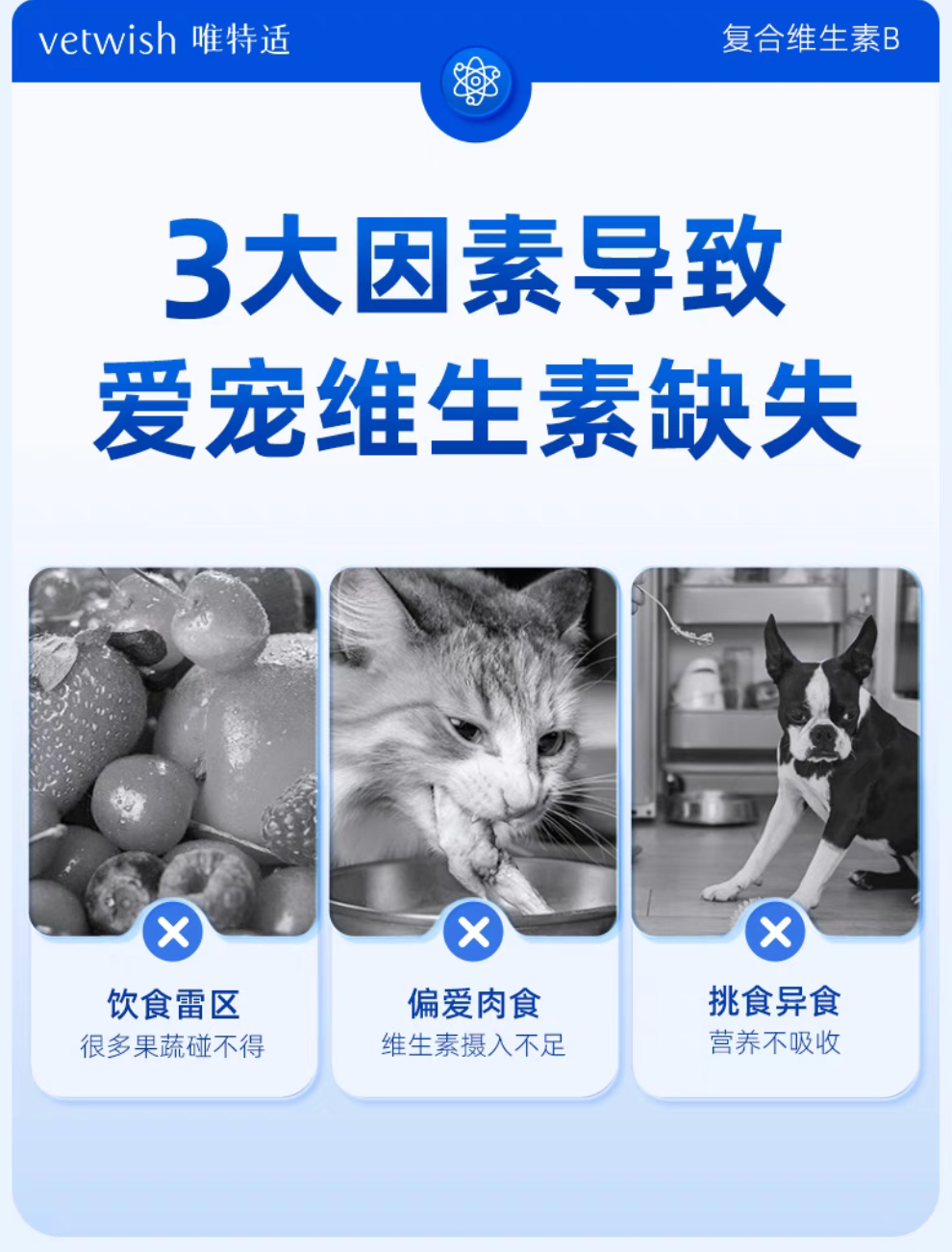 Vetwish Mutivitamins for Cats&Dogs
