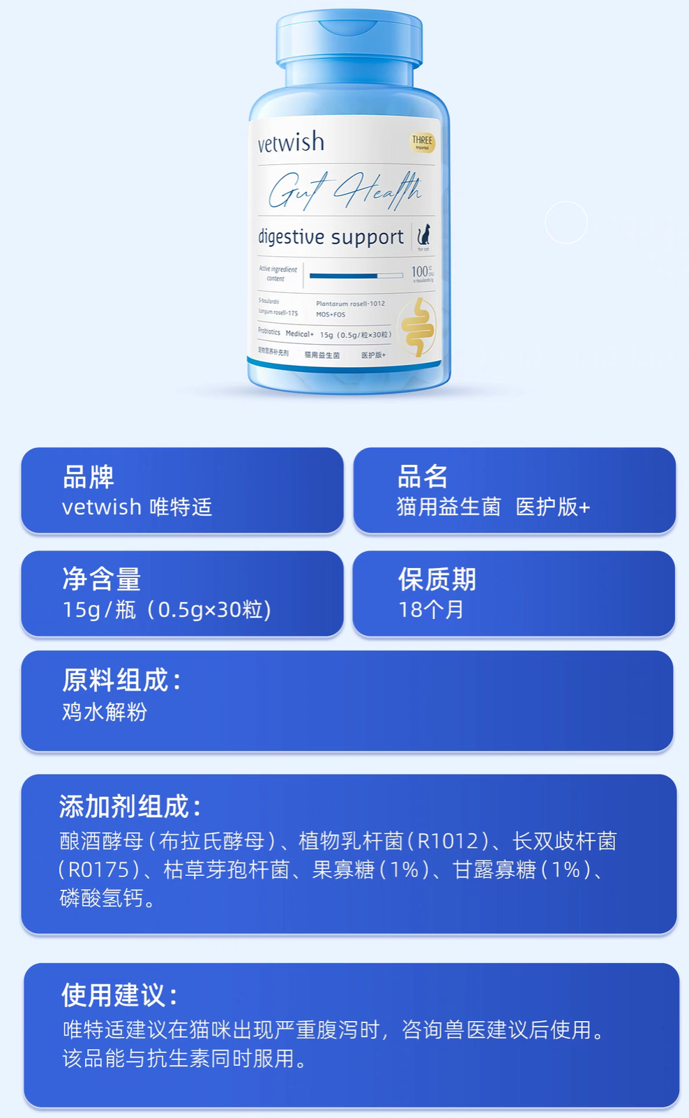 Vetwish Digestive Support