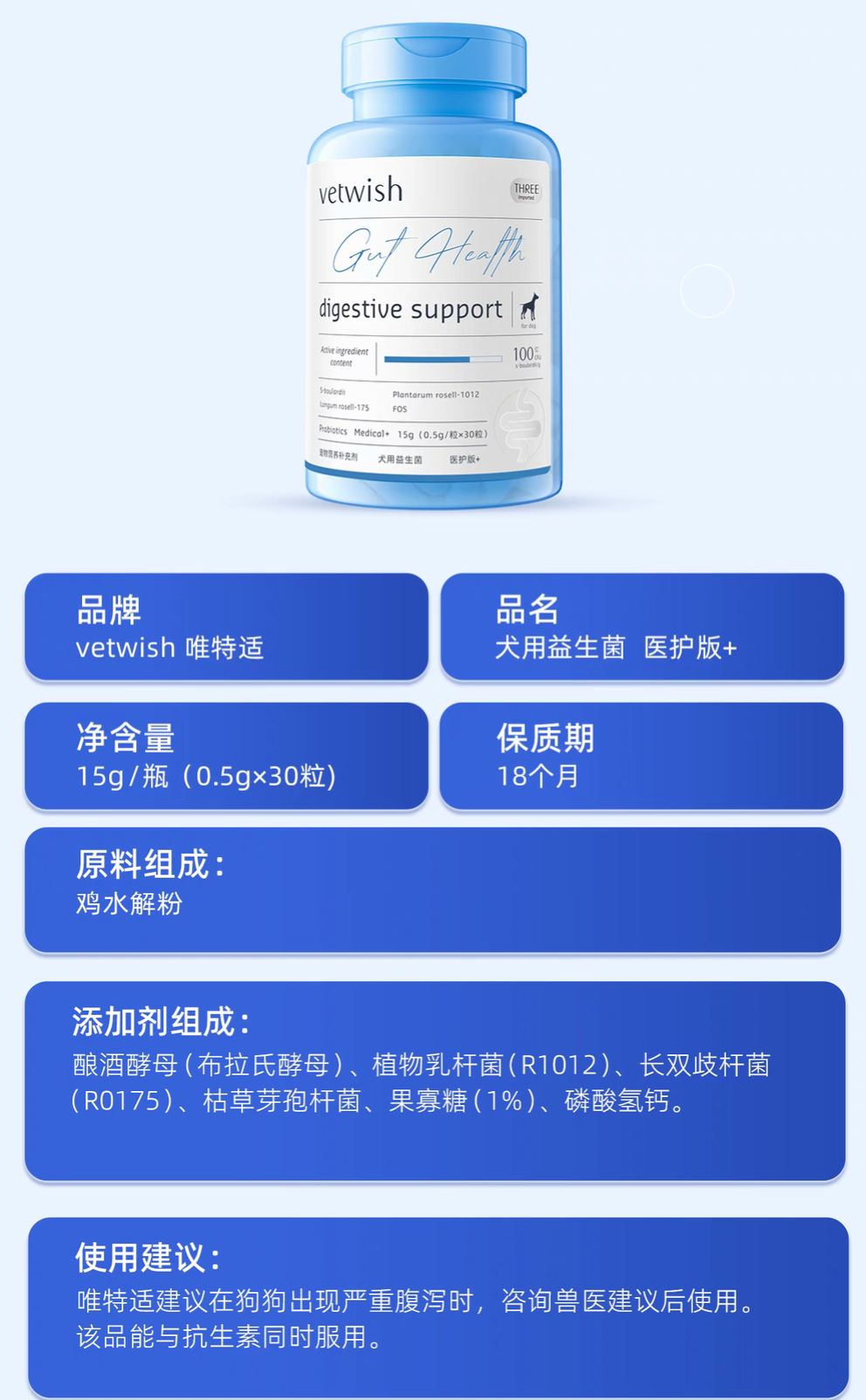 Vetwish Digestive Support