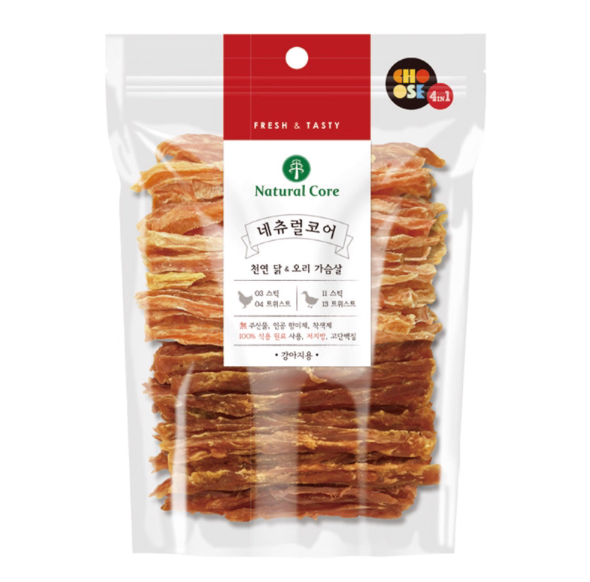 Natural Core Chicken & Duck Breast Jerky 180g