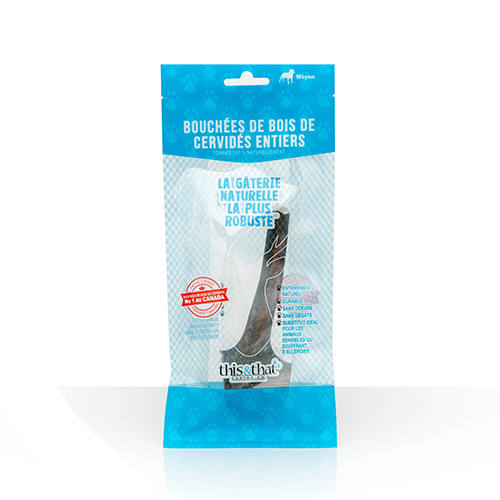 THIS & THAT WHOLE ANTLER CHEW MEDIUM