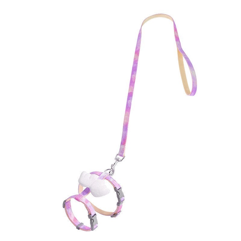 Colorful H-Shaped Small Wings Leash