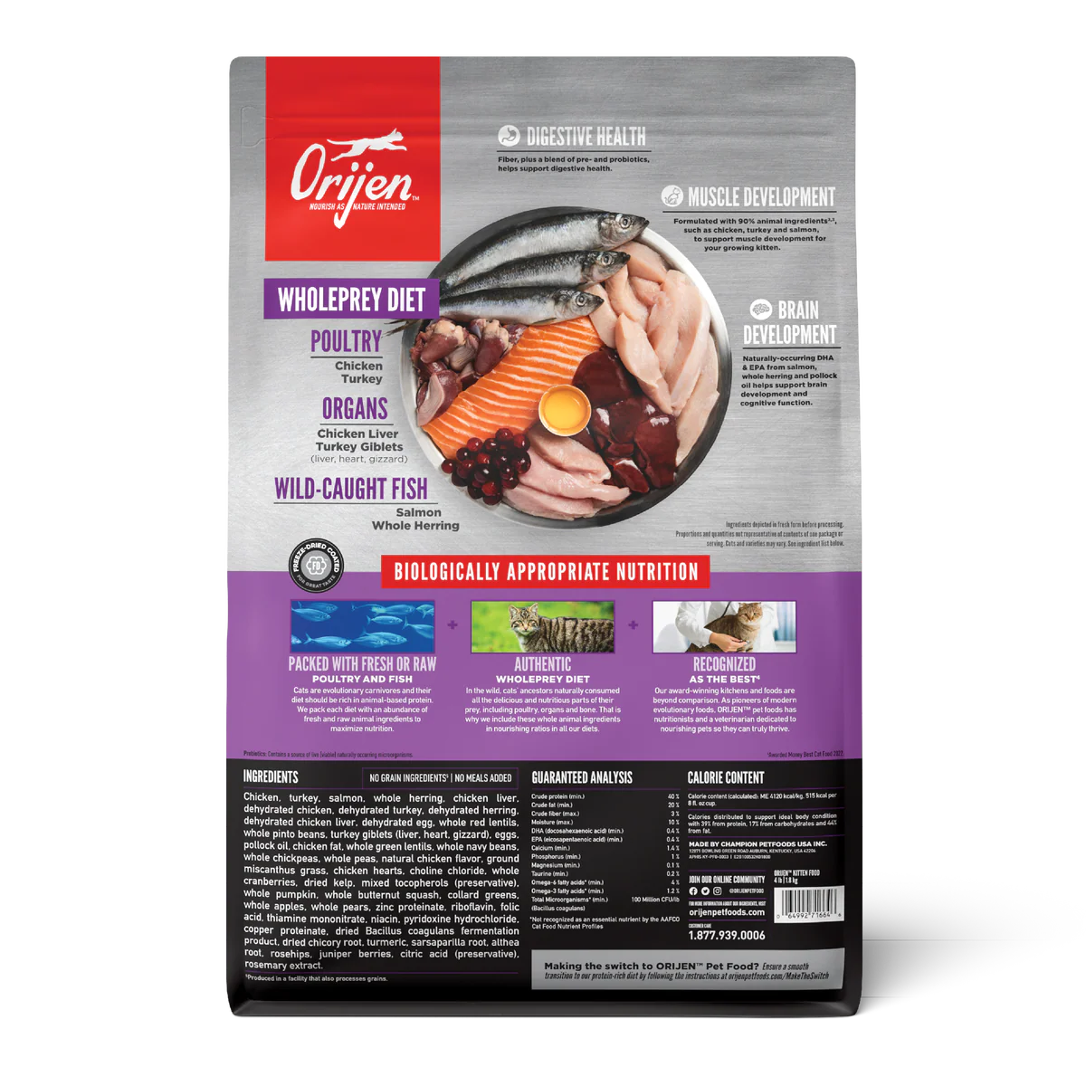 ORIJEN Kitten Cat Food 1.8kg